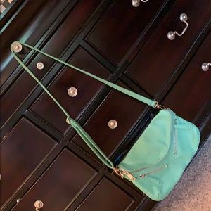 Francesca’s Street Level Mint Green Crossbody Bag